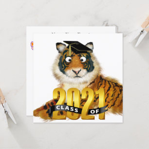 Graduation du tigre - Invitation