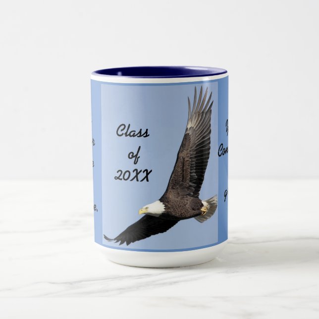 Graduation Eagle Combo Coffee Mug (Center)