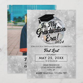 Graduation Era Graduation Party Invitation