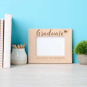 Graduation Etched Frames