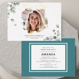 Graduation Eucalyptus Greenery Succulent Grad 2025