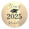 Graduation Faux Metallic Gold Handwritten Script