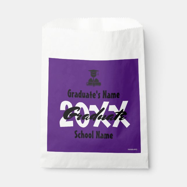 Graduation Favour Bag - HAMbyWG   (Front)
