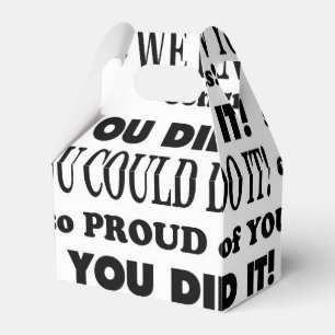 Graduation Favour Box