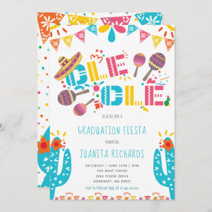 Graduation Fiesta Mexican Party Invitation