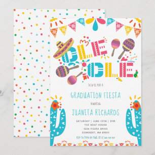 Graduation Fiesta Mexican Party Invitation