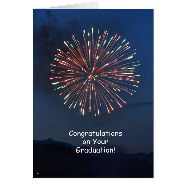 Graduation Fireworks (Front)