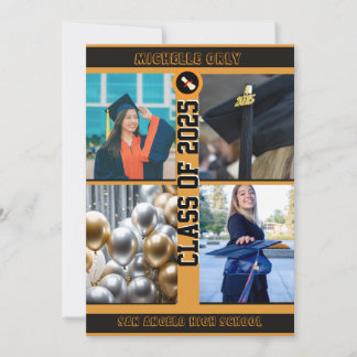 Graduation Flat Announcement Card