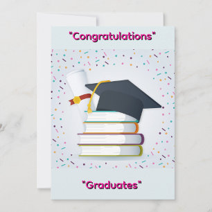 Graduation Flat Greeting Card