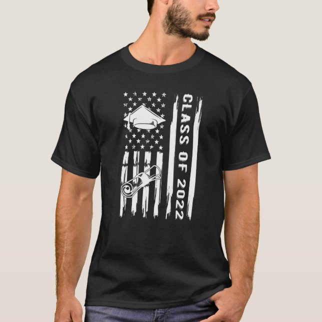 Graduation  For Him Her Class Of 2022 T-Shirt (Front)