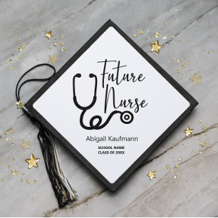 Graduation Future Nurse Stethoscope School Year Graduation Cap Topper