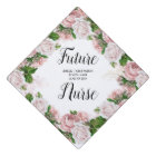 Graduation Future Nurse Vintage Pink Floral