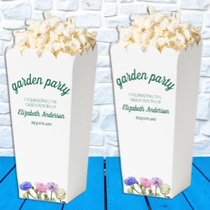 Graduation Garden Party Favor Box