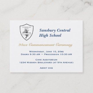 Graduation general admission custom event ticket