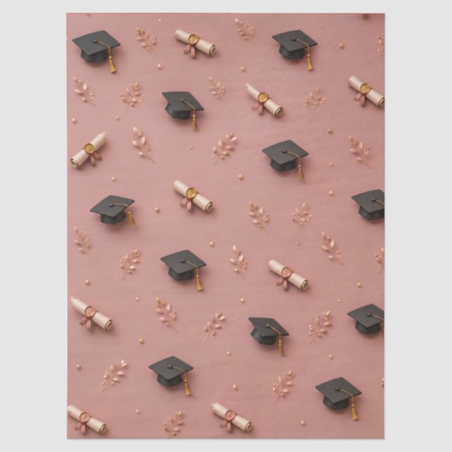 Graduation Gift Bag Tissue Paper (Front)