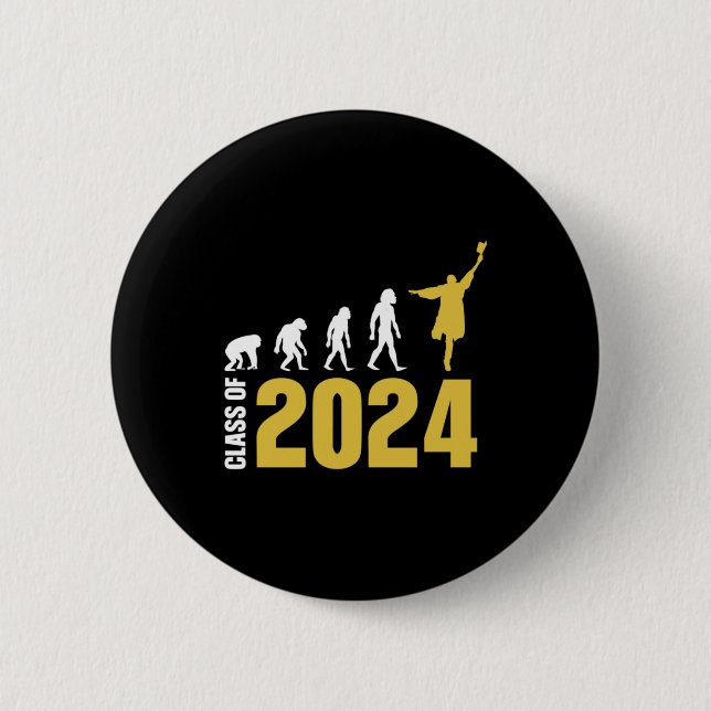 Graduation Gift | Class Of 2024 2 Inch Round Button (Front)