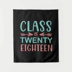 Graduation Gift   Class Of Twenty Eighteen Tapestry