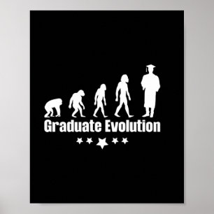 Graduation Gift   Graduate Evolution Poster