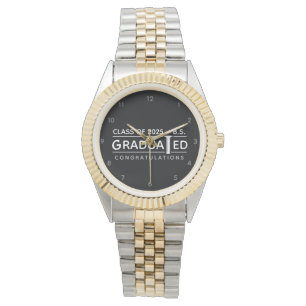 Graduation Gift Personalized Watch Science Major