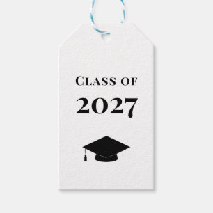 Graduation Gift Tag, Class of 2027 Graduate Tags