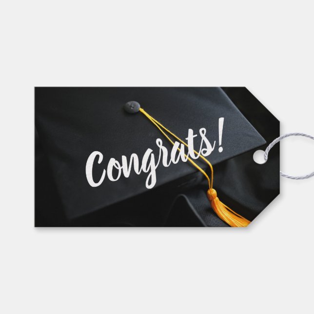 Graduation Gift Tags (Front (Horizontal))