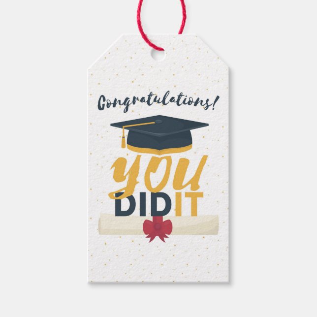 Graduation Gift Tags (Front)