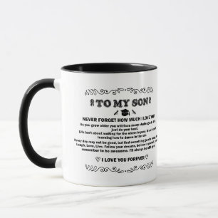 Graduation Gifts for Son 2024 Inspirational Gifts Mug