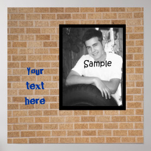 Graduation Graffiti Wall Poster