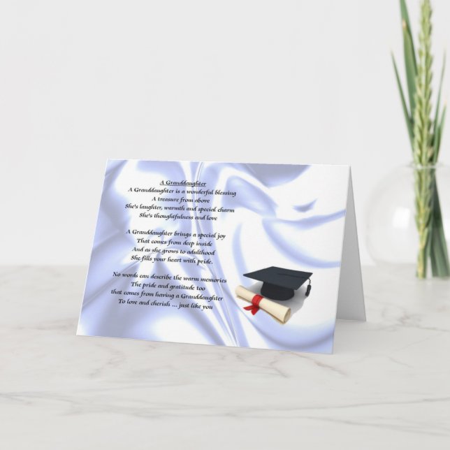 Graduation Granddaughter Card (Front)