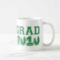 Graduation green class year 2010 custom photo