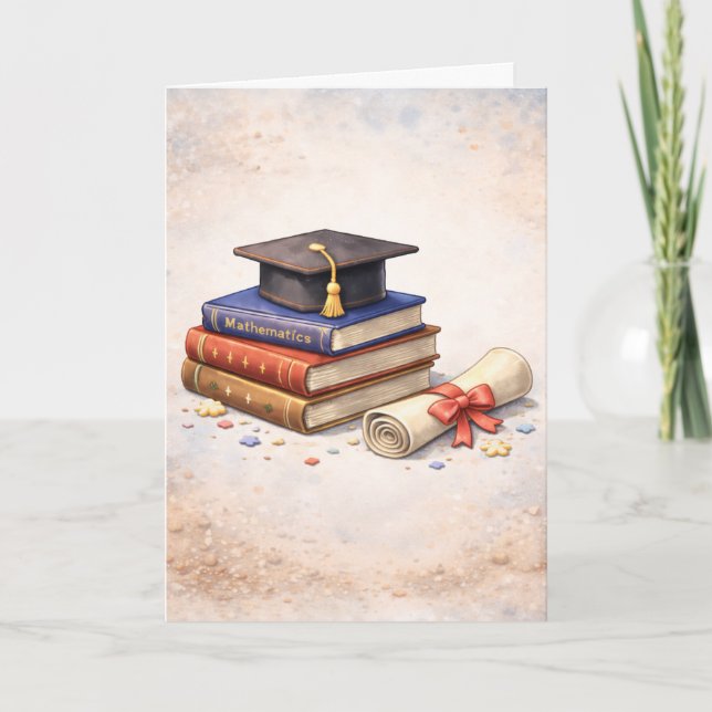 Graduation Greeting Card (Front)
