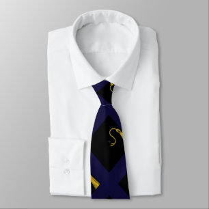 Graduation Guy Navy Blue Tie