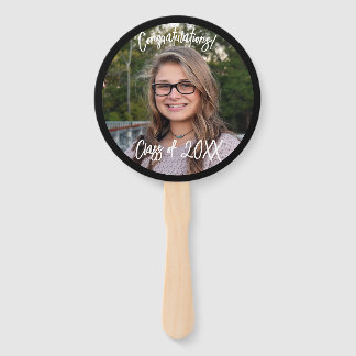 Graduation Hand Fan, Photo Favour Graduate Hand Fan
