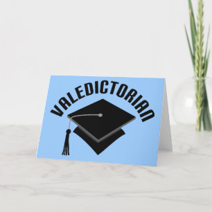 Graduation Hat Valedictorian Head of Class Gift Card