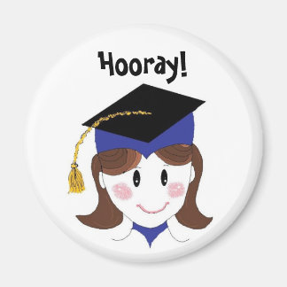 Graduation Hooray Magnet