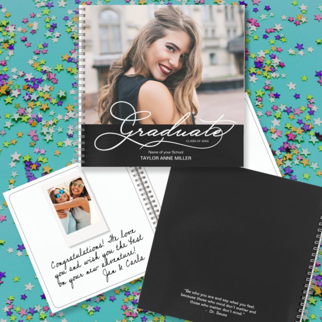 Graduation Instant Photo and Message Guest Book (Creator Uploaded)
