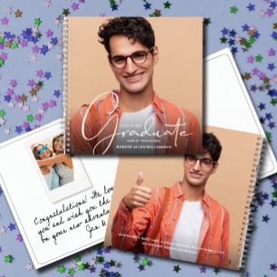 Graduation Instant Photo Guest Notebook