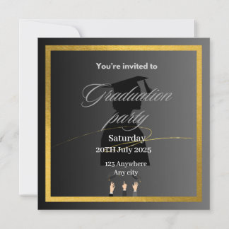 Graduation invitation 