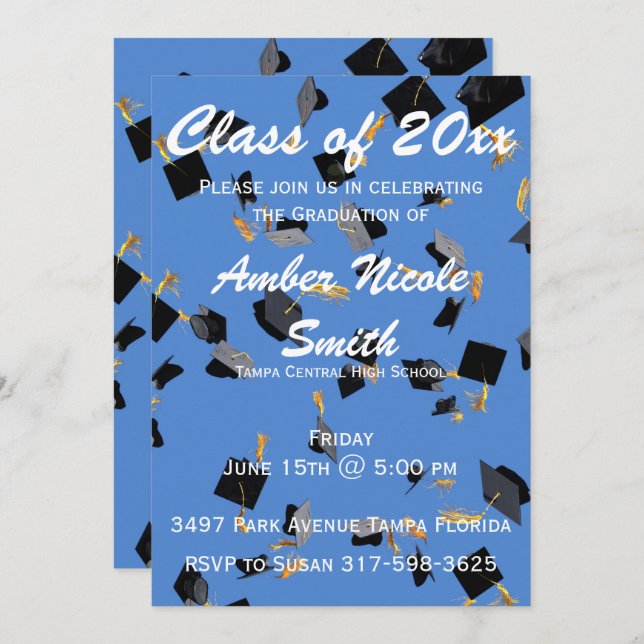 Graduation Invitation (Front/Back)