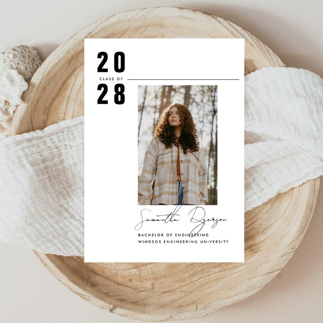 Graduation Invitation Announcement (Front)