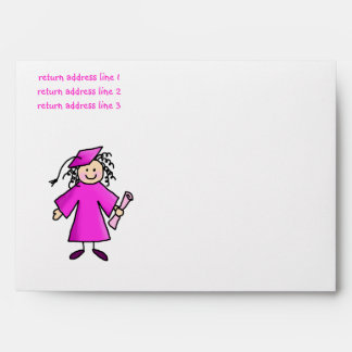 Graduation Invitation Envelope