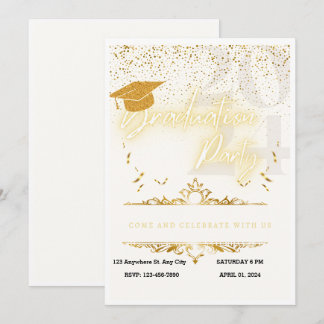 graduation invitation Party 2024