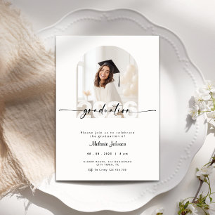 Graduation Invitation with Photo - Class of 2026
