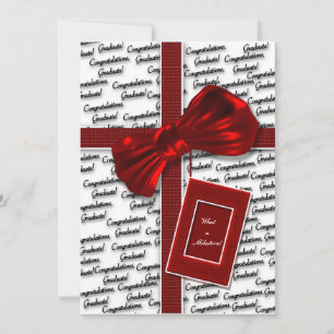 Graduation invitations - men womens graduate party