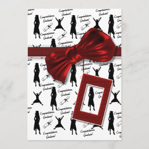 Graduation invitations - womens graduate party