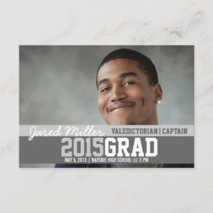 Graduation Invite/Announcement   GRAD Invitation