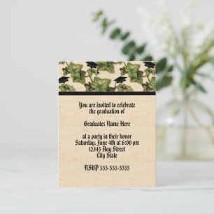 Graduation Ivy Party Invitation