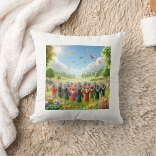 Graduation Joy Throw Pillow