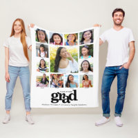 Graduation K–12 Black White Photo Collage Modern