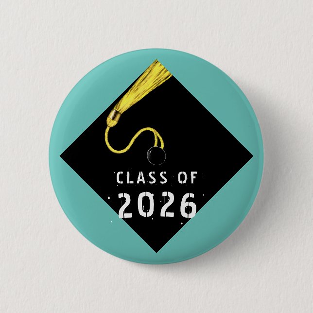 Graduation Keepsake Gift 2 Inch Round Button (Front)